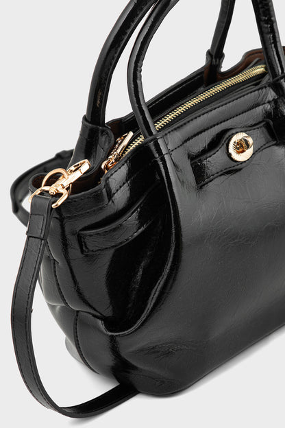 Tote Hand Bags BS2349-Black