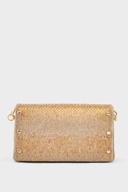 Party Wear Clutch BK4076-Golden