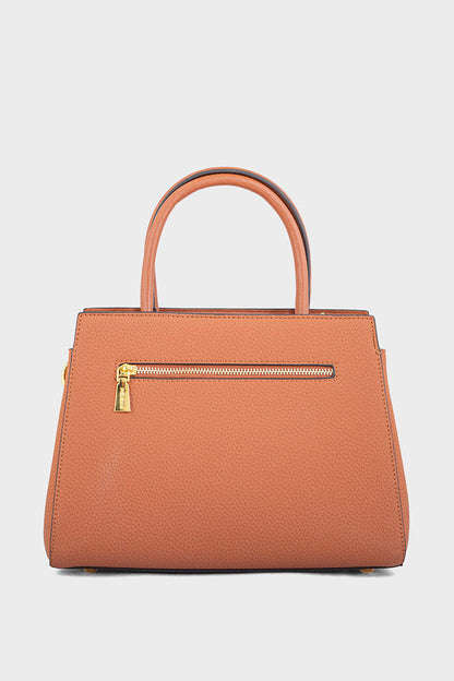 Top Handle Hand Bags BH0089-Tan