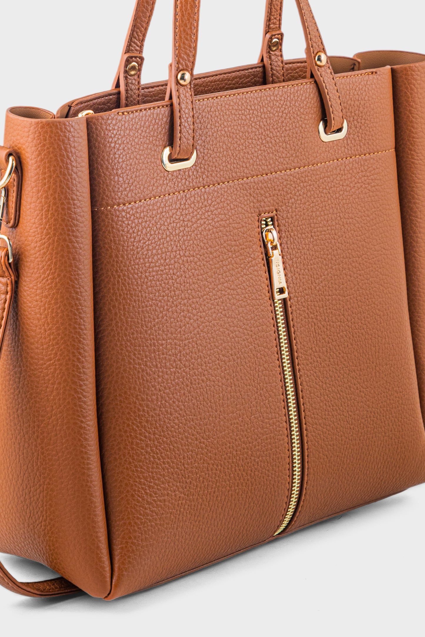 Tote Hand Bags BS2342-Brown