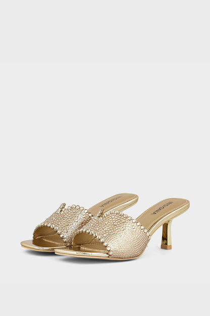 Party Wear Slip On IP0049-Golden