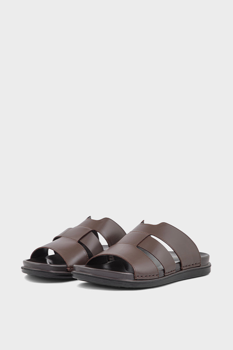 Men Casual Slip On MO1018-Brown