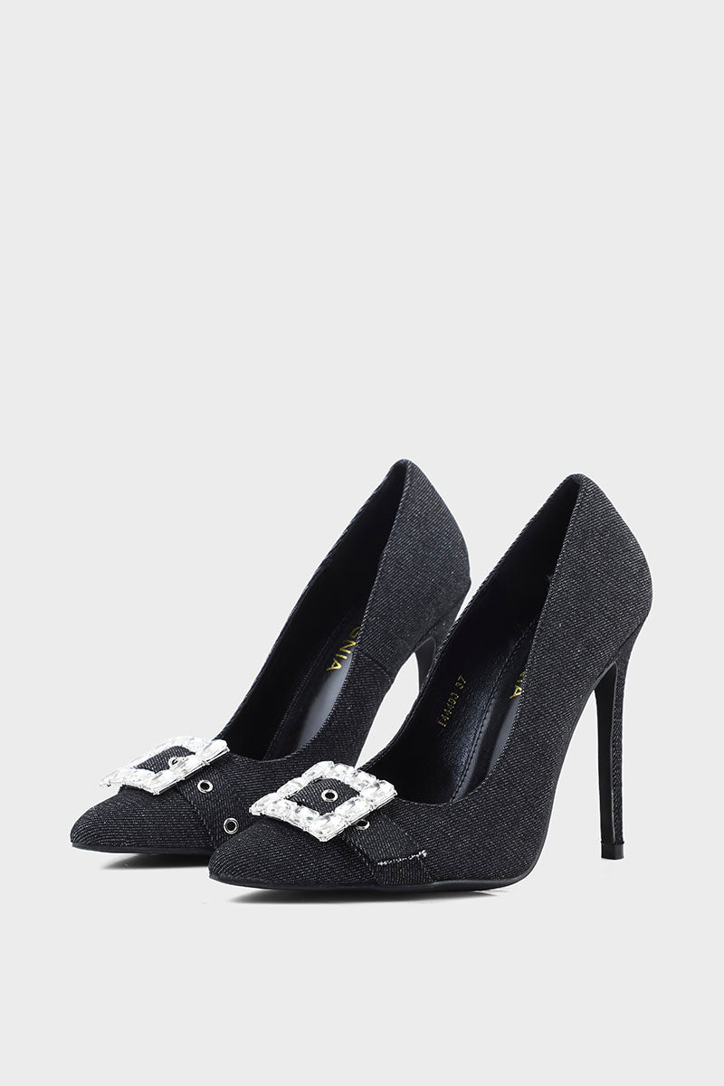 Formal Court Shoes I44493-Black