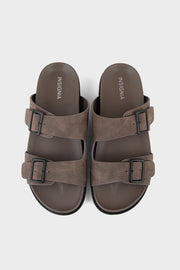 Men Casual Slip On MO1026-Coffee