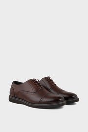 Men Formal Oxford MF8009-Coffee