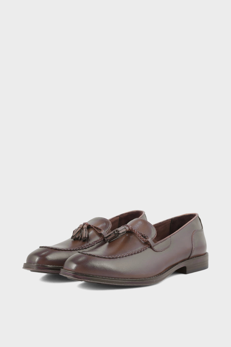 Men Formal Loafers M38117-Brown
