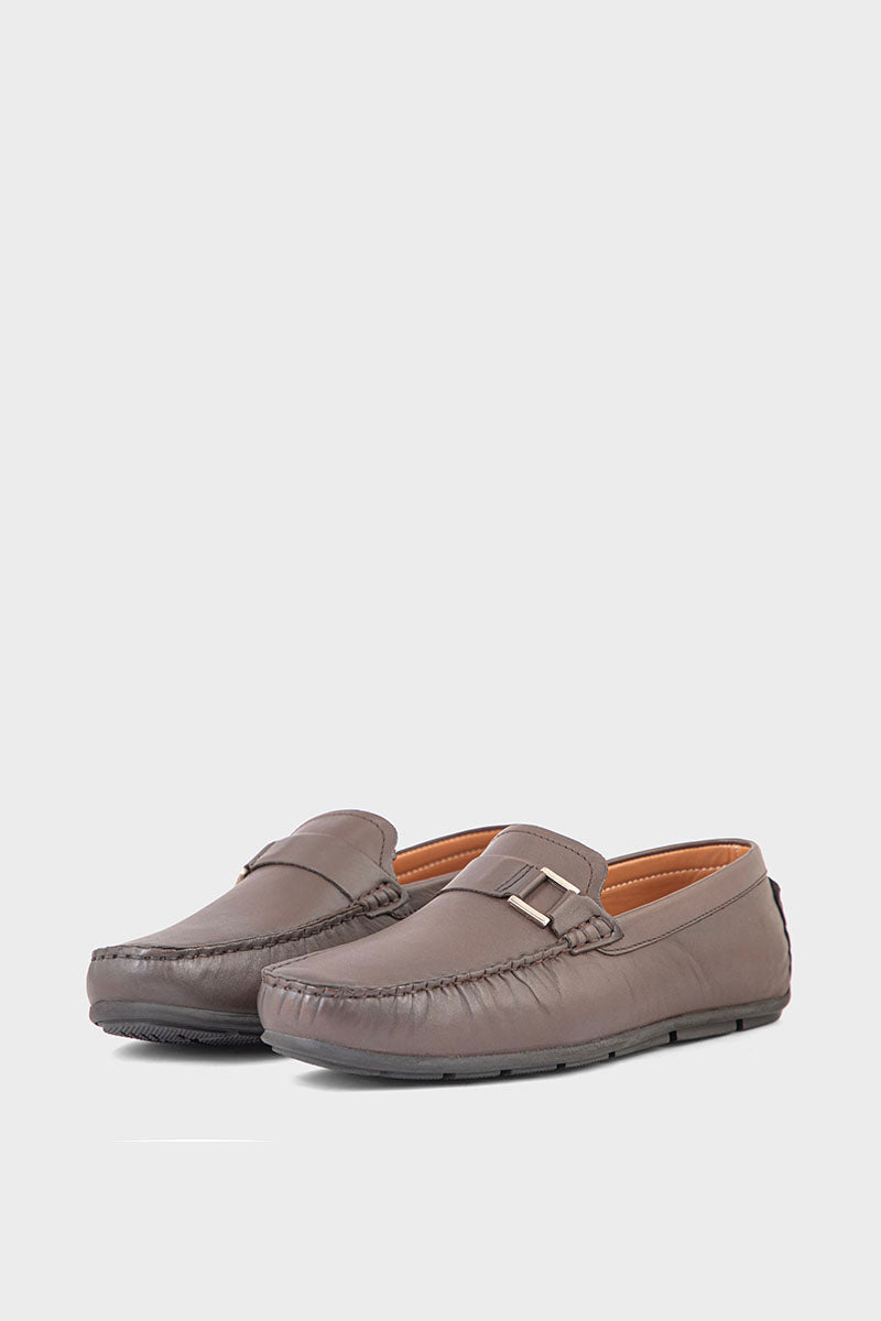 Men Casual Driving Mocs MC4015-Coffee