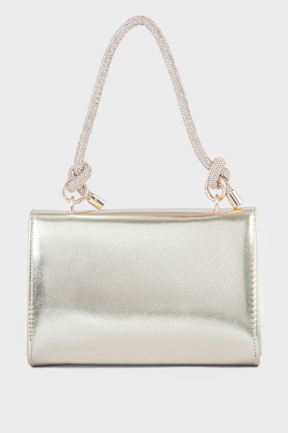 Top Handle Hand Bags BH0036-Golden