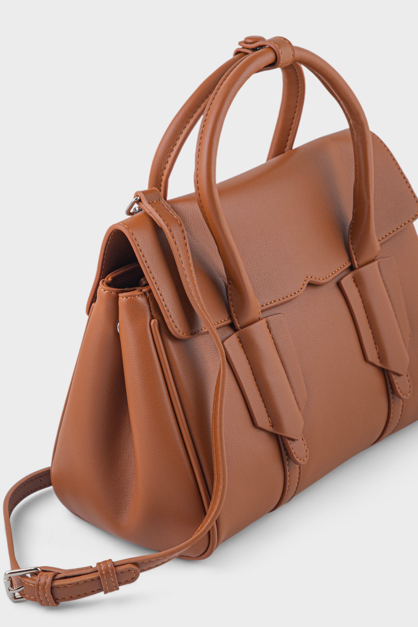 Satchel Shoulder Bags BH0141-Tan