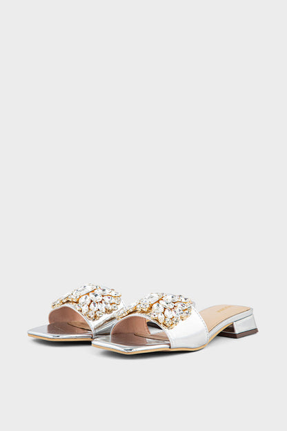 Party Wear Slip On IP0053-Silver