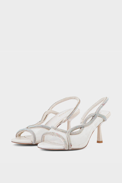 Party Wear Sandal IP2015-Off White