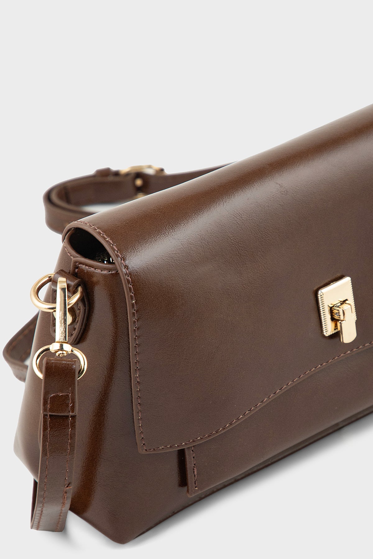 Cross Shoulder Bags BS2348-Brown