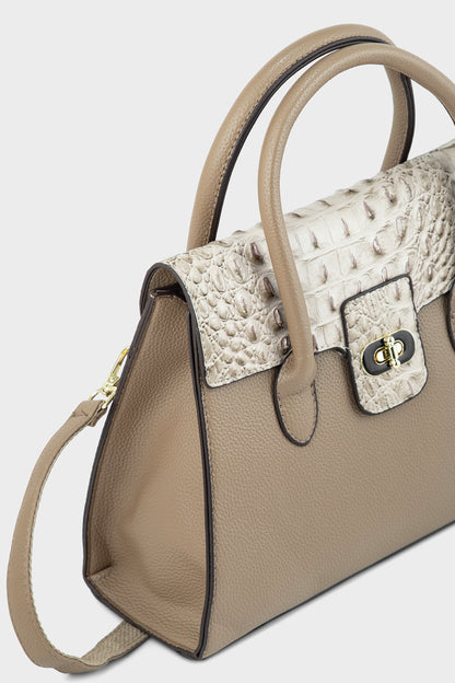Satchel Shoulder Bags BH0235-Beige