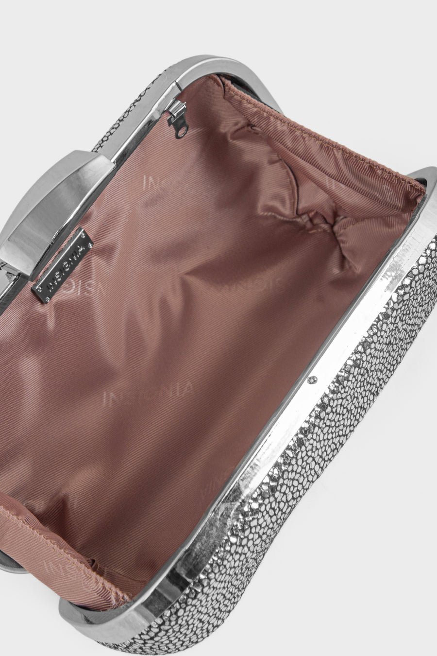 Party Wear Clutch BK4145-Silver