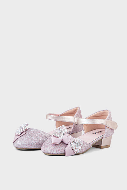 Girls Formal Pumps GF6008-Rose Gold