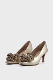 Formal Court Shoes IP5027-Gold