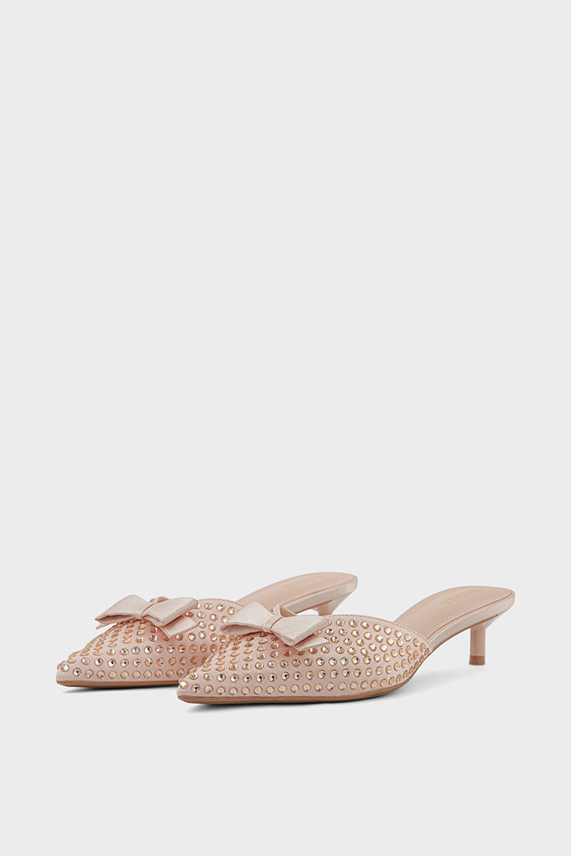 Party Wear Mule IP8509-Champagne