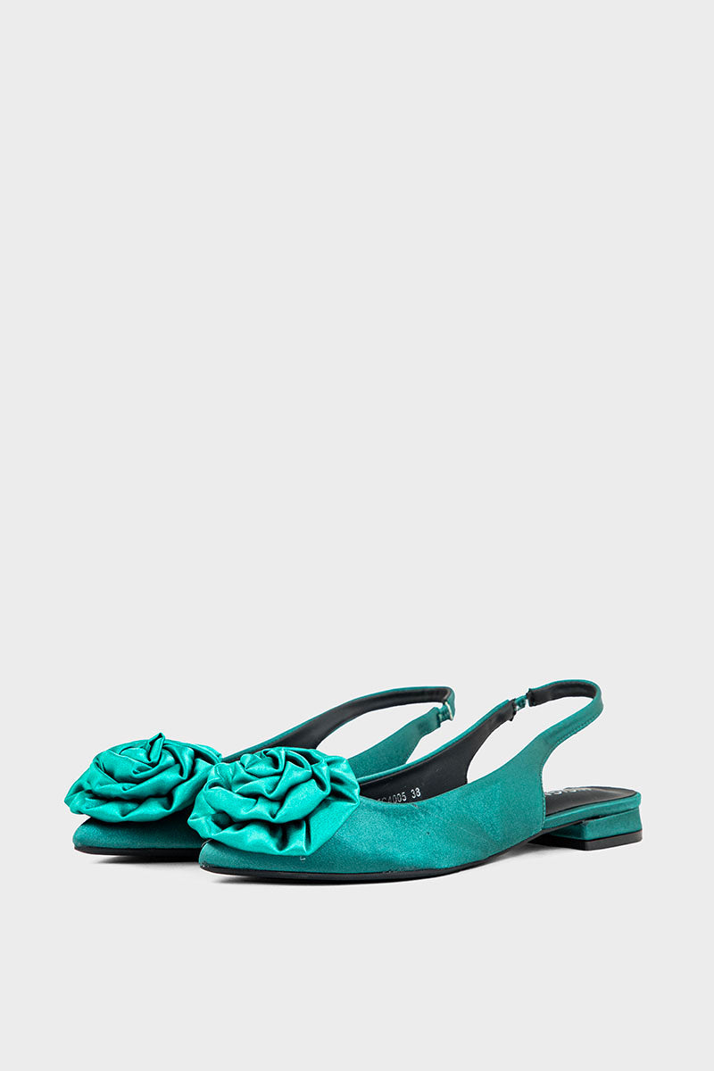 Casual Sling Back IC4005-Botl Green