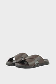 Men Casual Slip On MO1019-Brown