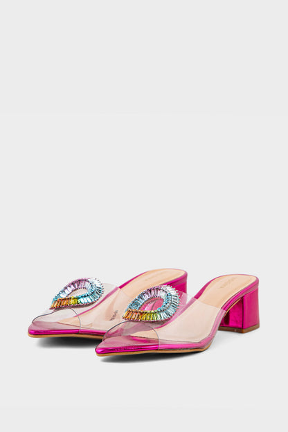 Party Wear Slip On IP0055-Pink