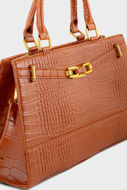 Satchel Shoulder Bags BH0189-Tan