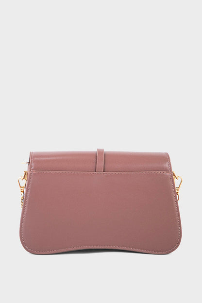 Flap Shoulder Bags BS2074-Plum