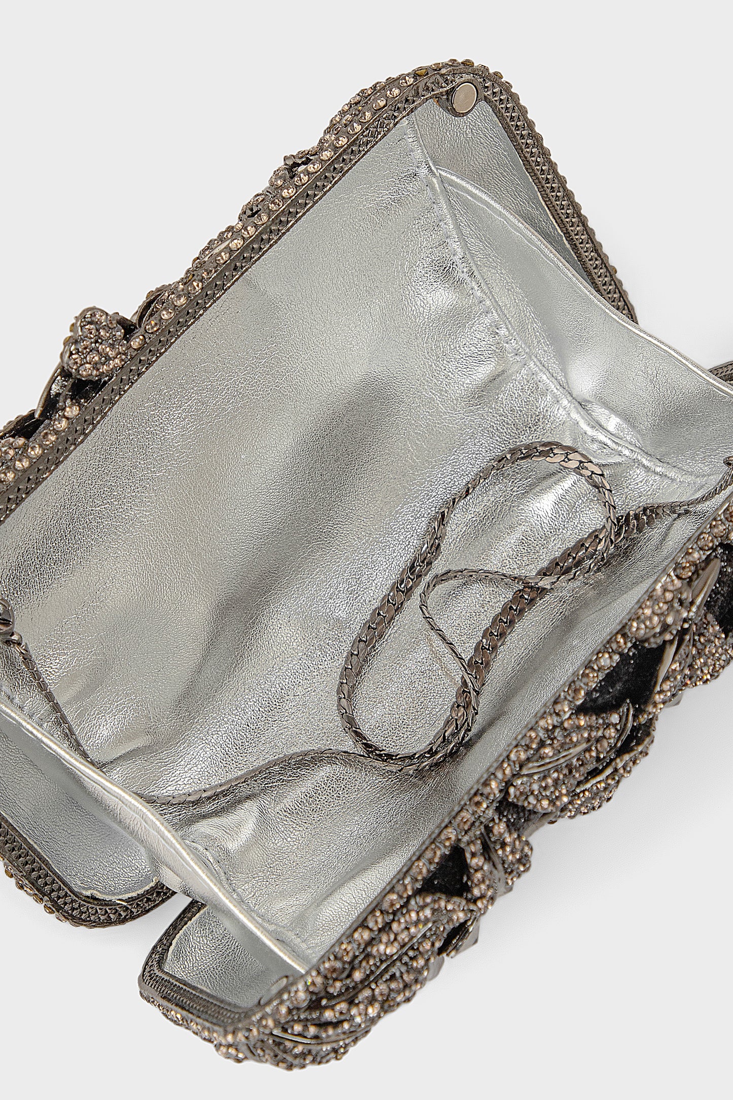 Party Wear Clutch BK4137-Pewter