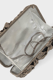 Party Wear Clutch BK4137-Pewter
