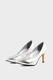 Formal Court Shoes I44423-Silver