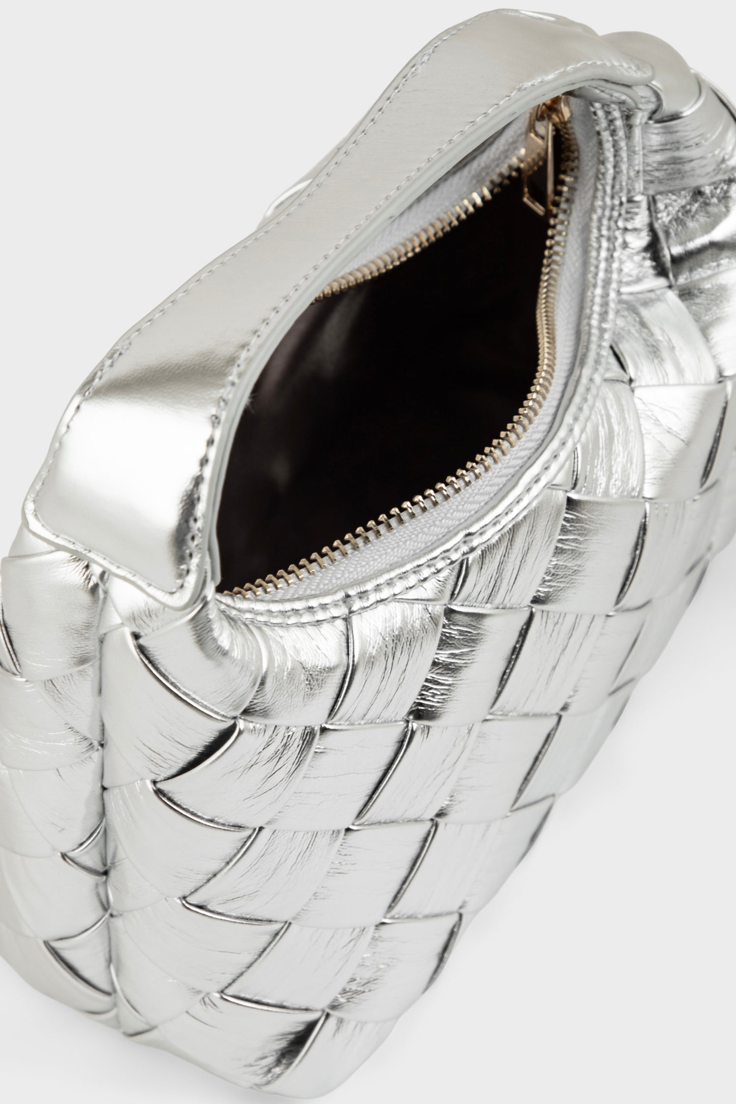Party Wear Clutch BK4163-Silver