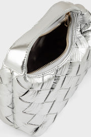 Party Wear Clutch BK4163-Silver