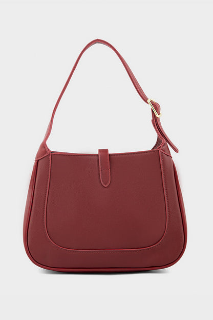 Formal Shoulder Bags BS2143-Burgundy