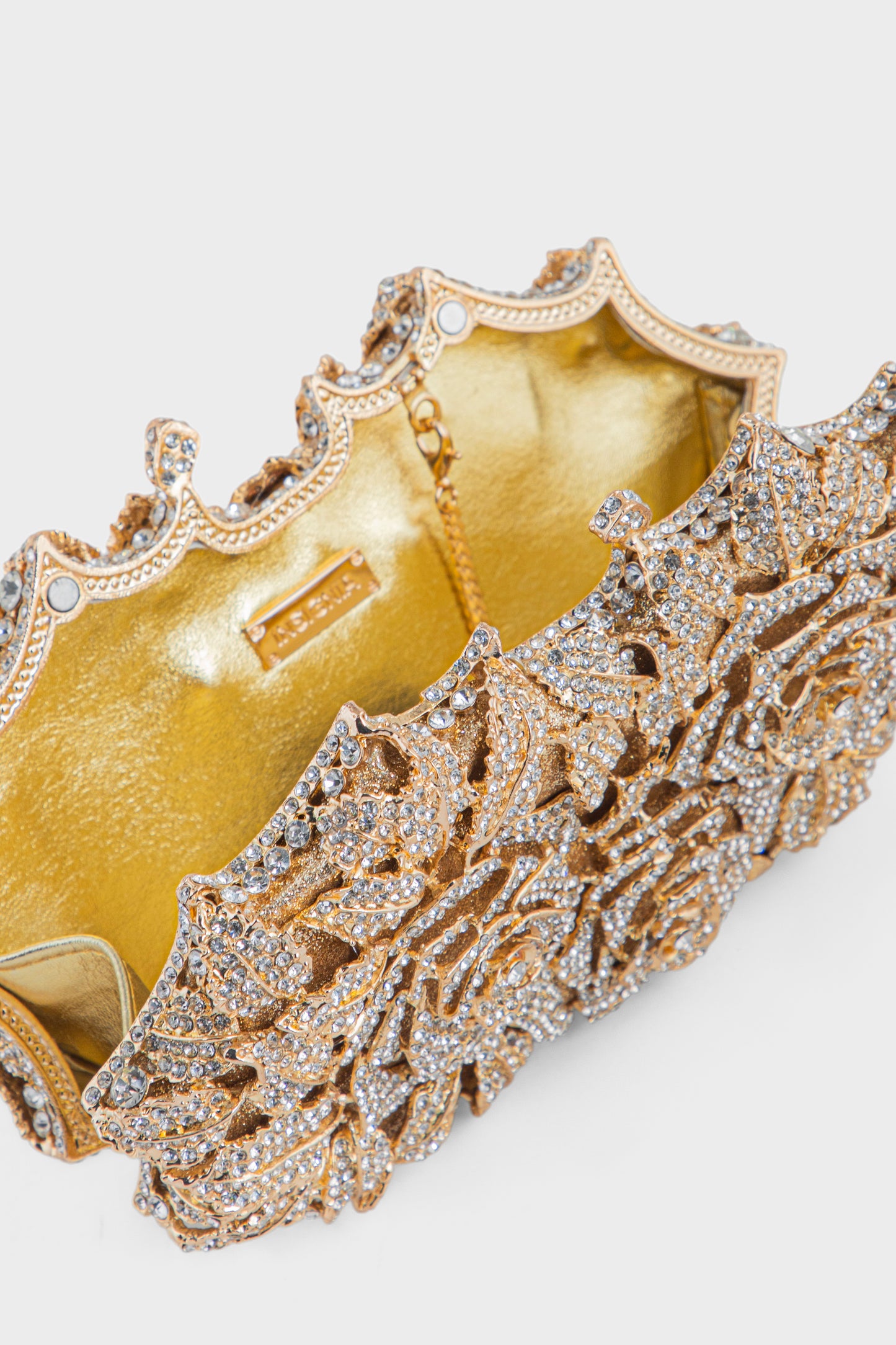 Party Wear Clutch BK4093-Gold