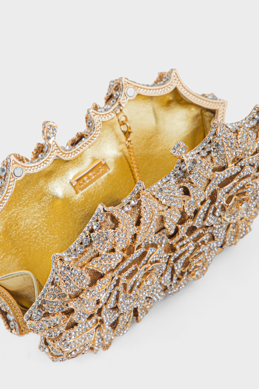 Party Wear Clutch BK4093-Gold