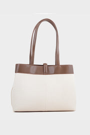 Tote Hand Bags BS2128-Brown