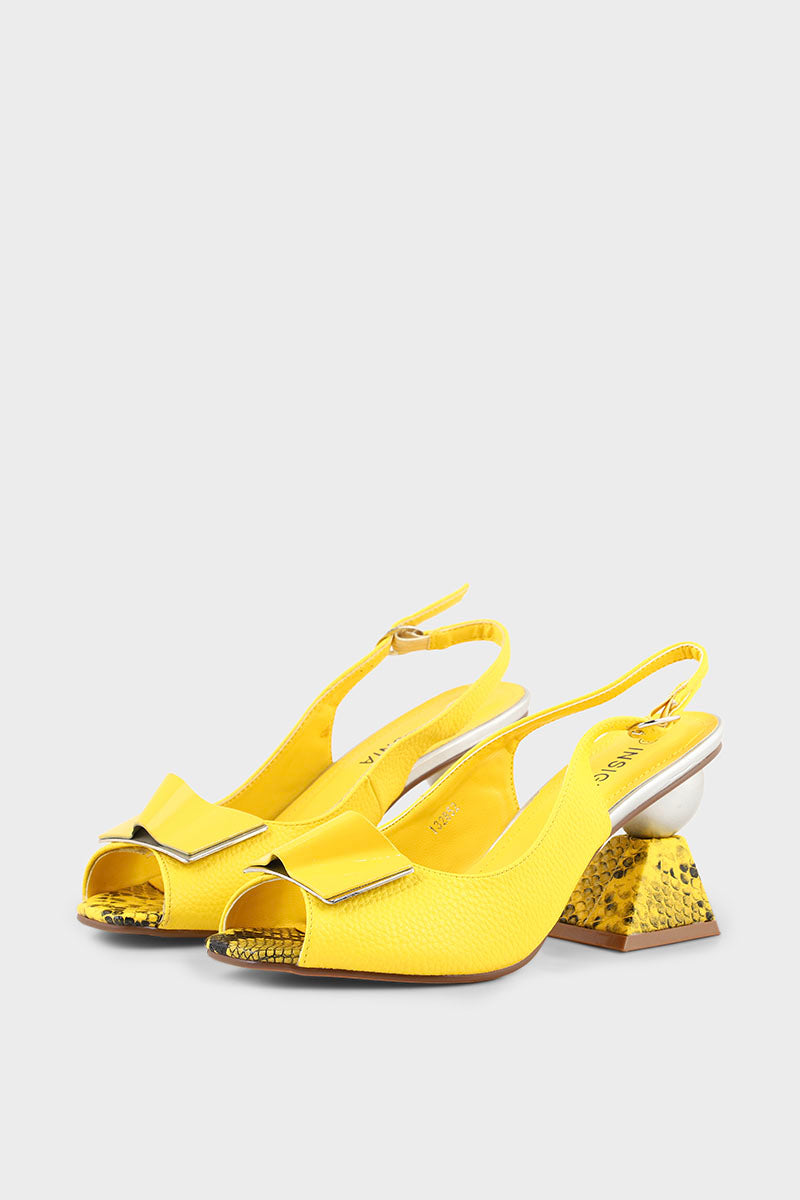 Formal Sandal I32852-Mustard
