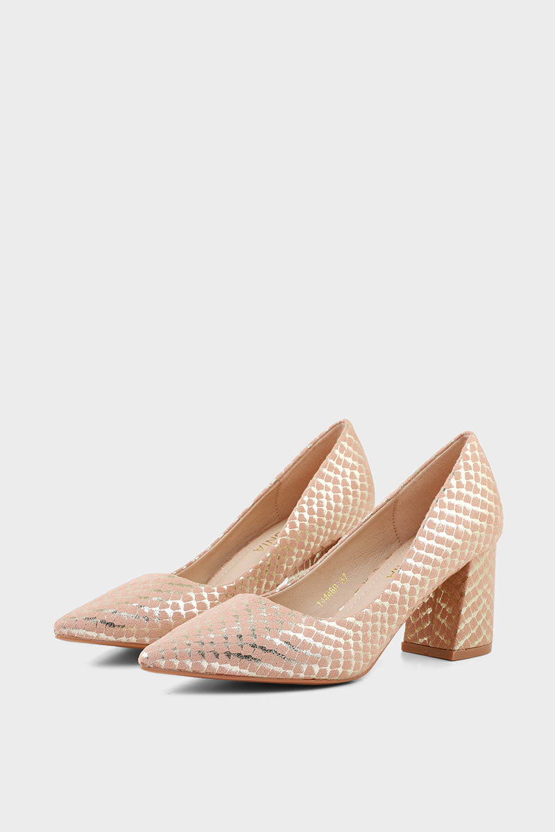 Formal Court Shoes I44480-Pink