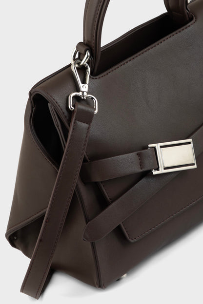 Satchel Shoulder Bags BH0216-Coffee