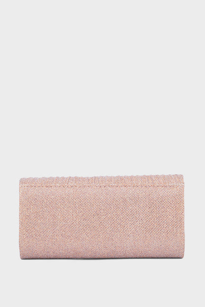 Party Wear Clutch BK4034-Rose Gold