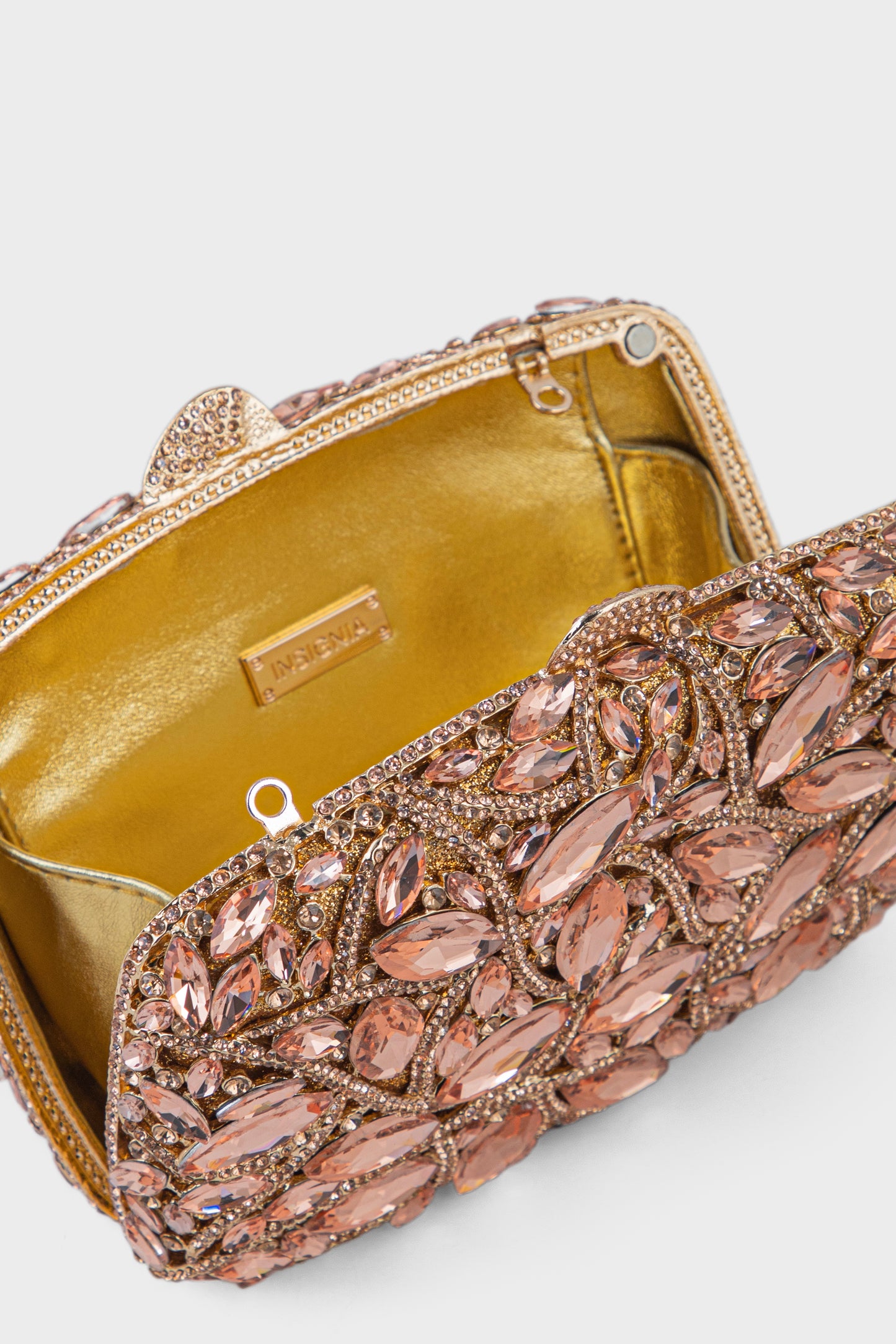 Party Wear Clutch BK4127-Champagne