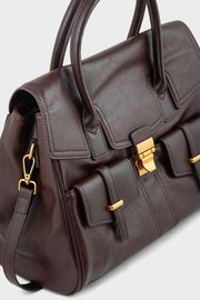Satchel Shoulder Bags BH0226-Brown
