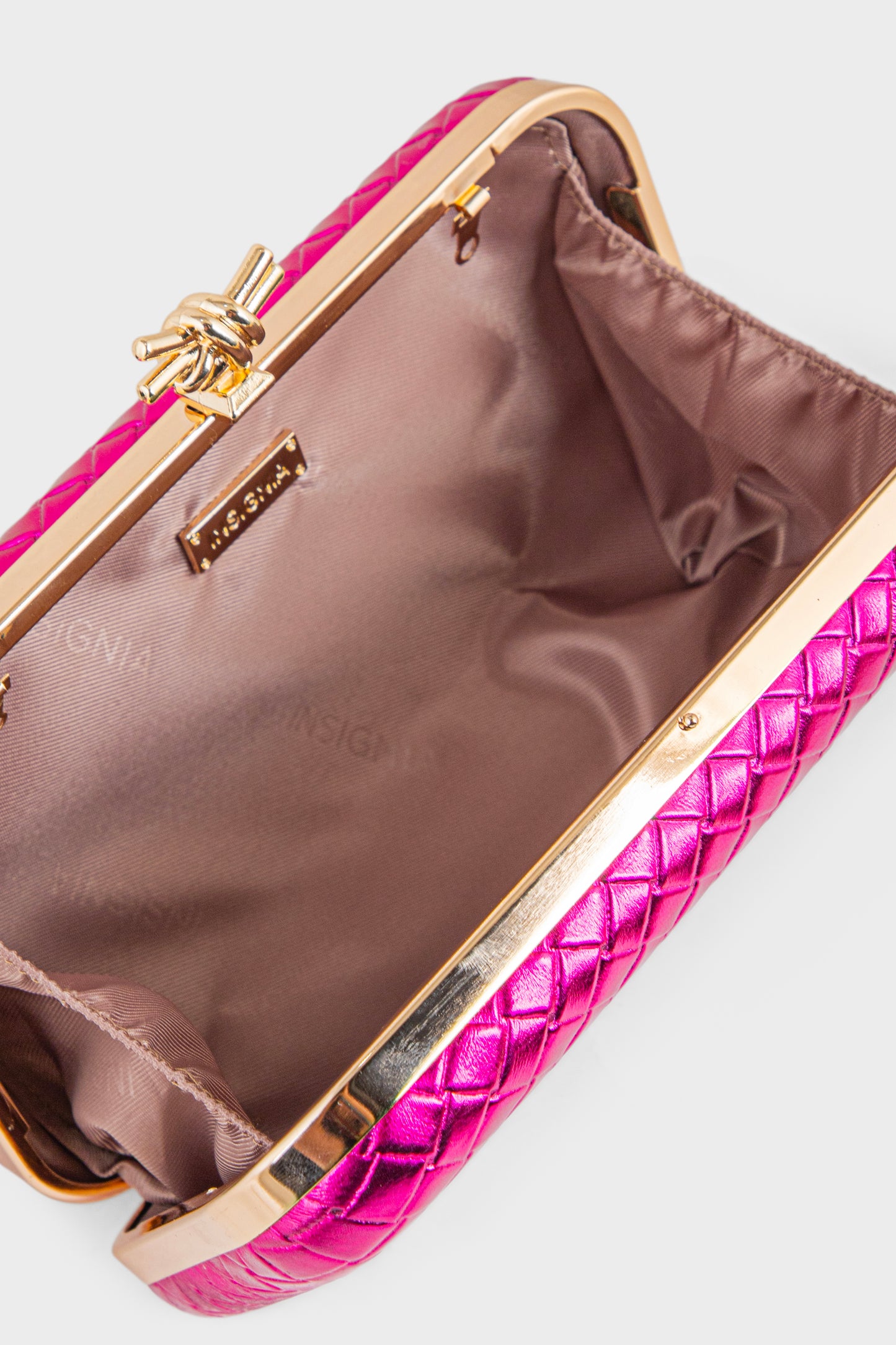 Party Wear Clutch BK4143-Fuchsia