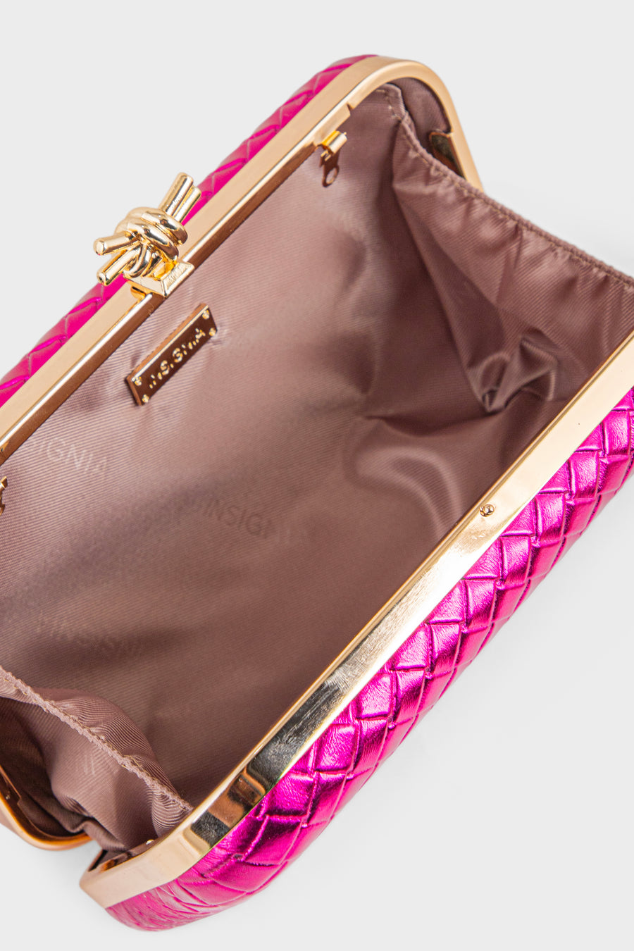 Party Wear Clutch BK4143-Fuchsia