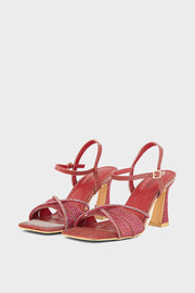 Party Wear Sandal IP2035-Maroon