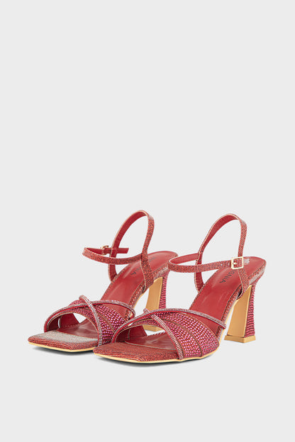 Party Wear Sandal IP2035-Maroon