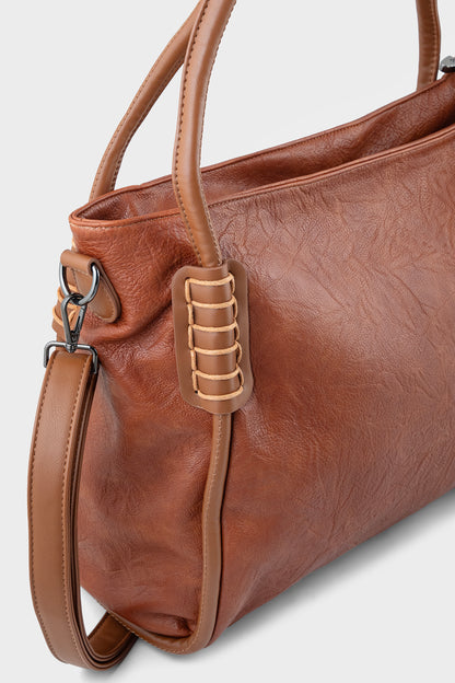 Tote Hand Bags BS2365-Tan