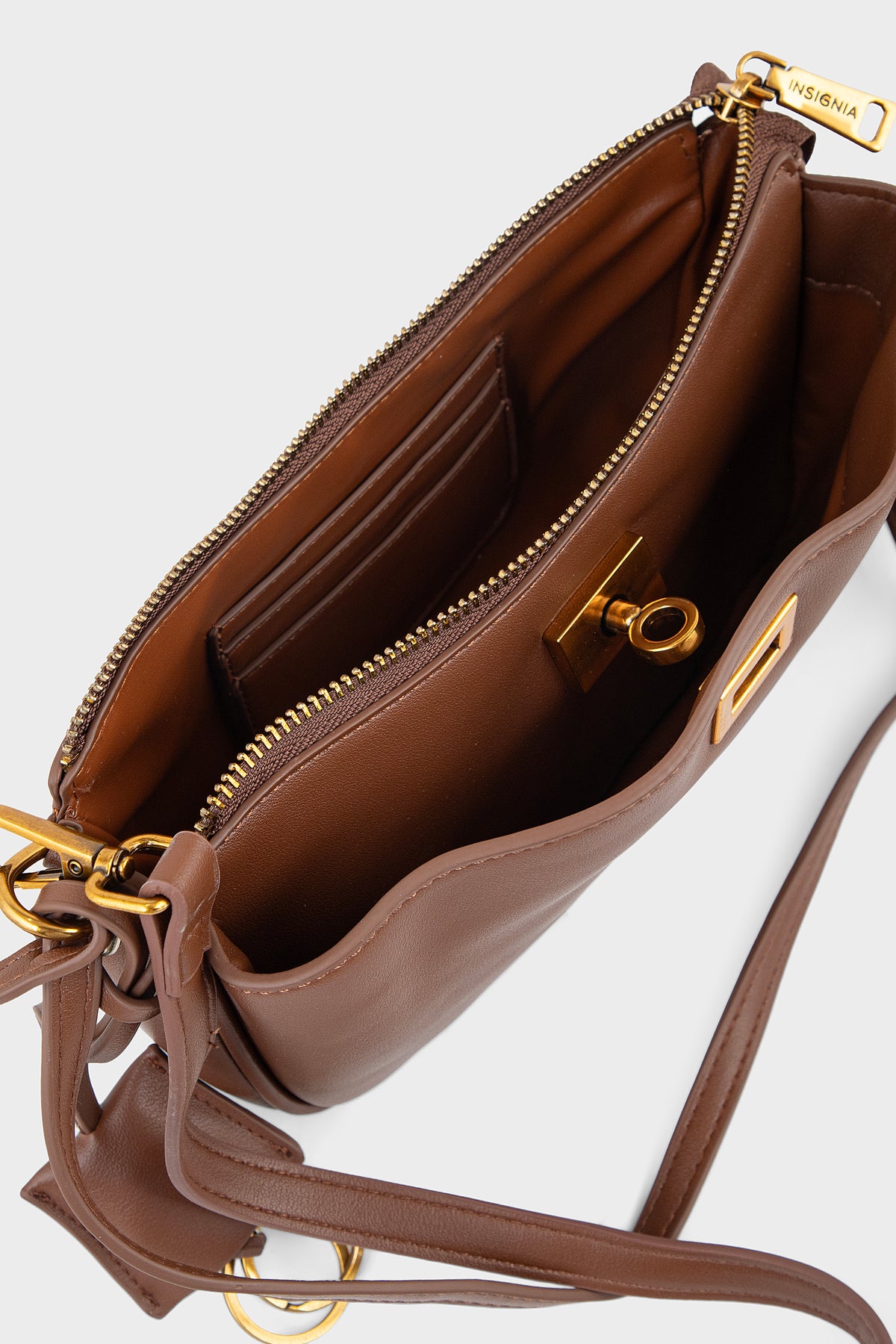 Bagutte Shoulder Bags BS2363-Dark Brown
