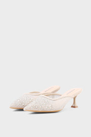 Party Wear Mule IP8504-Beige