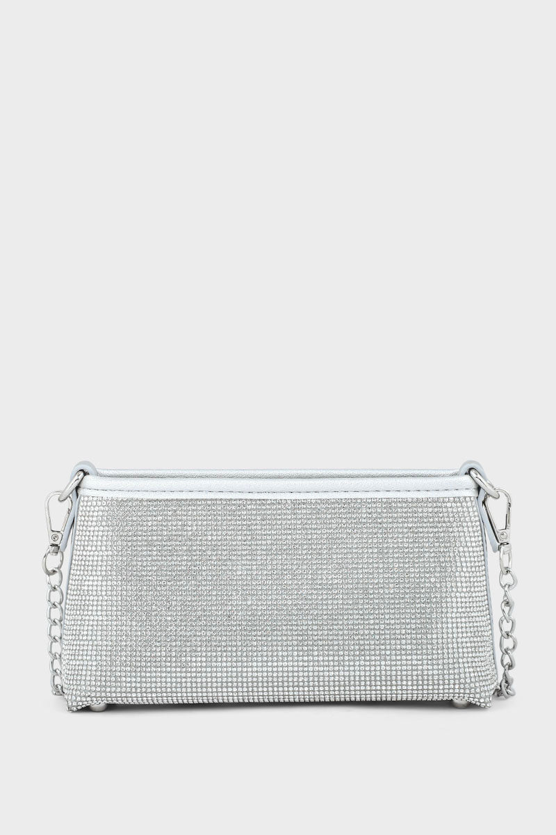 Cross Shoulder Bags BS2039-Silver