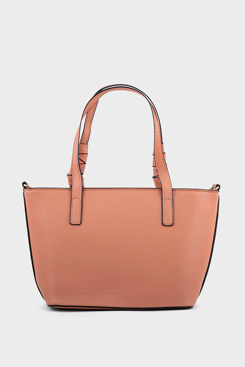 Tote Hand Bags BS2196-Tea Pink